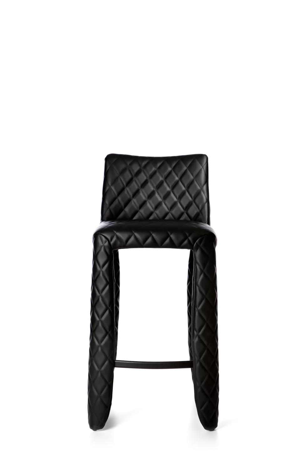 Monster Bar Stool black front side